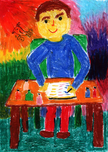 Mostan színes tintákról álmodom - Kerschner Dorottya 7 éves