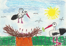 A gólya - Rácz Szimonetta 7 éves